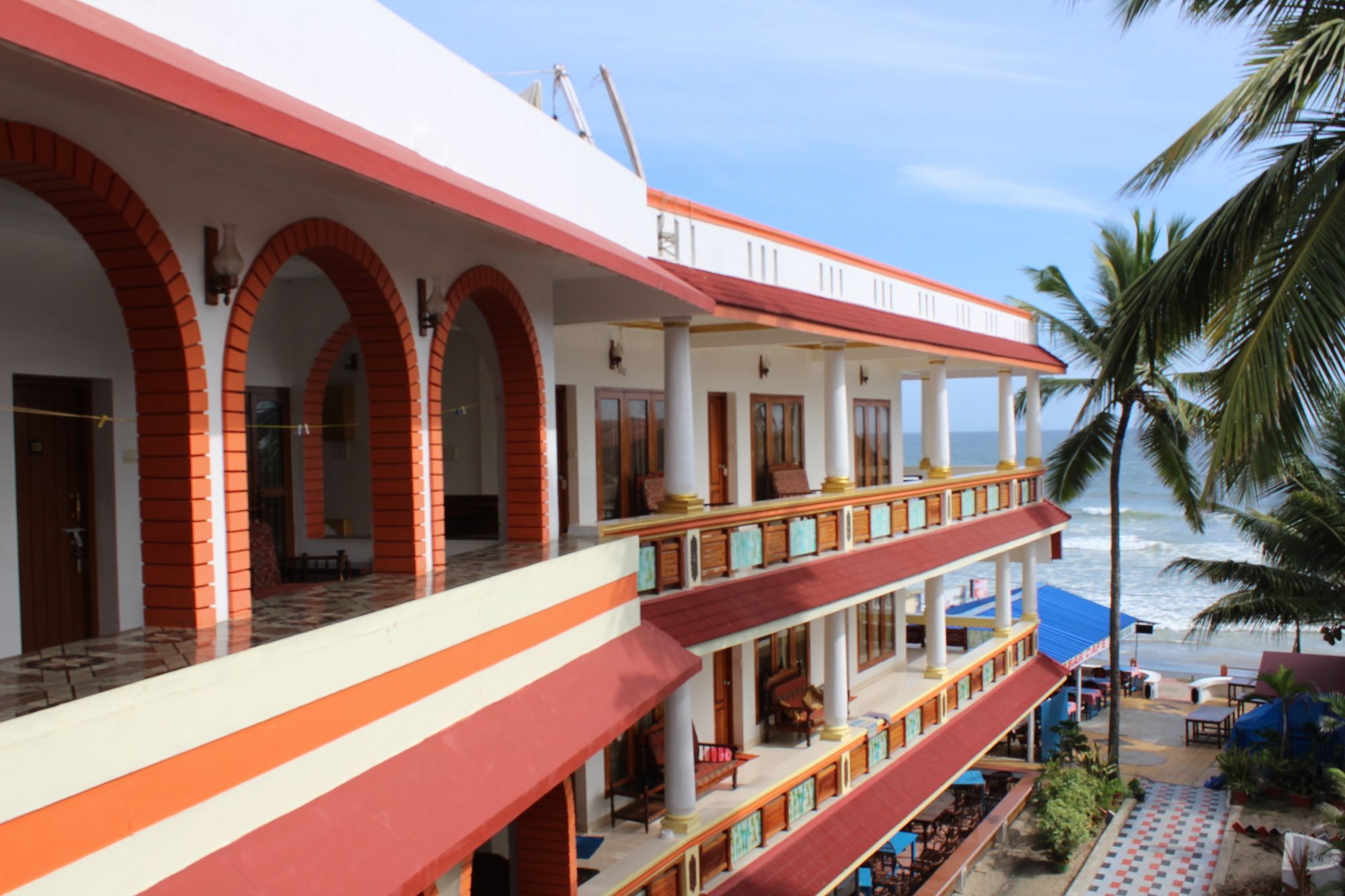 Hotel Sea View Palace - The Beach Hotel, Kovalam Exterior photo
